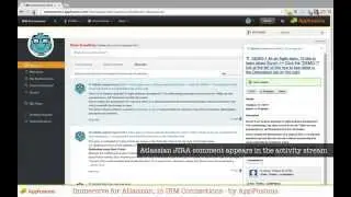 Immersive for Atlassian JIRA, Confluence, Stash, Bamboo, in IBM Connections v5