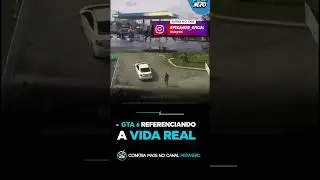 GTA 6 REFERENCIANDO A VIDA REAL #SHORTS #gta6 #rockstargames  #trailler #youtubeshorts #peganerd