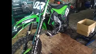 Kawasaki KX 250 F, hard to start