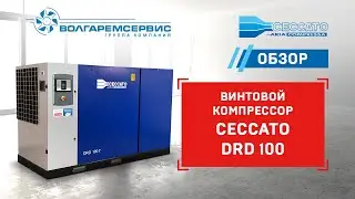 Винтовой компрессор Ceccato DRD 100 - видео-обзор