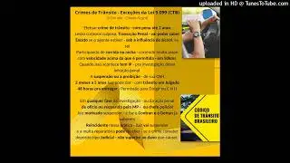 Crimes de trânsito - Excessões da lei 9.099 (CTB)