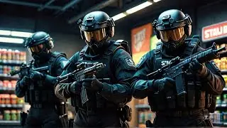 Convenience Store Robbery Intense Swat Standoff Shootout- Ready or Not