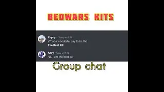 If Kits HAD DISCORD! (Bedwars)