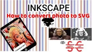 How to convert photo to SVG using Inkscape