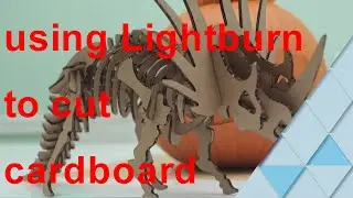 how to cut with Lightburn and Comgrow Z1 Falcon laser engraver