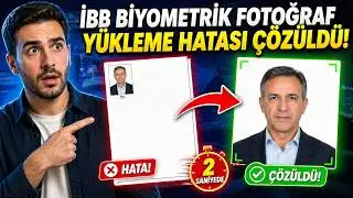 İBB e-tuhim Şoför Kartı Biyometrik Fotoğraf Yükleme Hatası Nasıl Çözülür?