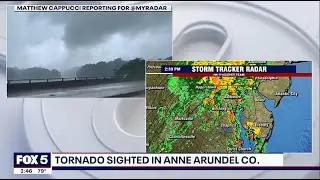 September 1st 2021 Annapolis Maryland EF2 Tornado Coverage - FOX5 DC
