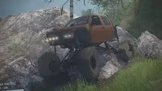 CHEVY COLORADO CRAWLER PART 2! Wyre Woods Trails Exploration! (SpinTires Mudrunner Mods)
