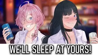 Sharing A Bed With Drunk Coworkers ft 