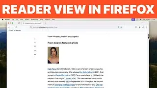 How to Enable Reader View in Firefox on Mac (Tutorial)