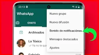 Cómo CAMBIAR EL SONIDO DE NOTIFICACIONES DE WHATSAPP ▷ TONO O CANCIÓN