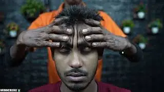 ASMR Old School Head Massage For Best Relaxation | Neck Cracking Head Scratching Massage
