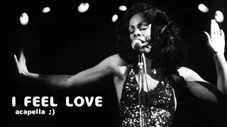 Donna Summer - I Feel Love [4K HQ A cappella Version + Lyrics] 1977