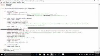 Selenium Python Webdriver Tutorial - Verify Update Record In Database