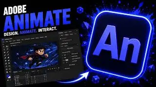 Adobe Animate 2026 | Professional 2D Animation, Character Rigging & Motion Graphics