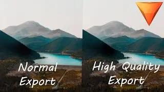 How to get the highest quality Export in Hitfilm Express/Pro