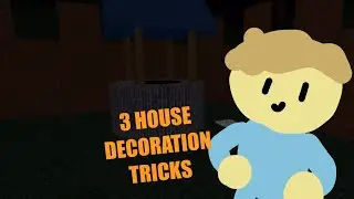 3 HOUSE DECORATION TRICKS IN PIGGY BUILD MODE!! (PIGGY: REMASTERED - House)