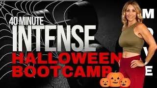 40 Minute Intense Halloween Bootcamp! Cardio & Strength Workout