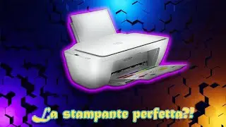 Recensione Stampante hp Deskjet 2710e - Total wireless ed economica🤑