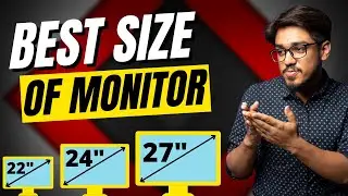 Monitor Buying Guide : Which Size to Choose?👉📺