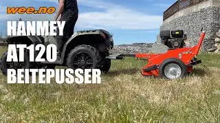 En beitepusser som håndterer tøff vegetasjon og hindringer som tuer, røtter, lyssiv og småskog.