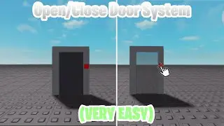 How to make a Door Open When Clicked Button (Roblox Studio Tutorial)