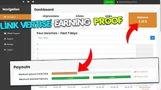 Linkvertise Payment Proof 2025 | Link Vertise se paise kaise kamaye | how to earn from linkvertise
