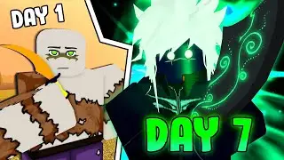 I MASTERED Deepwoken in 7 Days as a Complete Beginner | Roblox