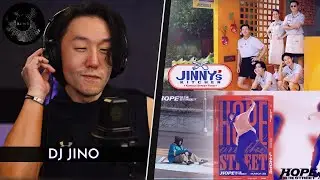 DJ REACTION to KPOP - JINNY'S KITCHEN + CD GIVEAWAY + ROSCOE'S GIFT + JHOPE NEURON + HOTS SHOOT
