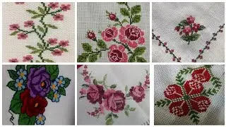 Marvelous And Beautiful New Cross Stitch Patterns For Everything char suti kerhai k Designs