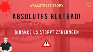 Absolutes Blutbad! Altcoins verlieren mächtig! Binance Auszahlungsstopp!