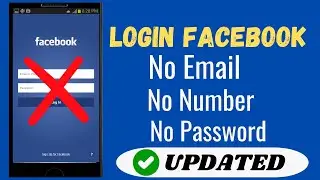 How To Login To Facebook Without Phone Number And Email