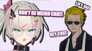 Lia's Dad Appears on Stream