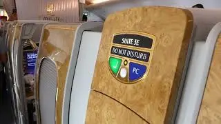 Emirates A380 First Class Cabin