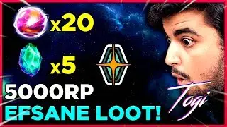 *5000RP* LOL'E YENİ GELEN 20 UZAY KÜRESİ & 5 UZAY CEVHERİ AÇTIM!! EFSANE LOOT!