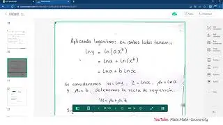 Regresion potencial en matlab