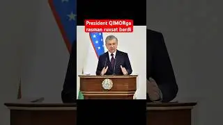 Shavkat Mirziyoyev QIMORga rasman ruxsat berdi