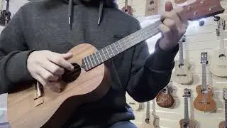 Kiwaya Artist Series Solid Hawaiian Koa Tenor Ukulele Sound Demo - KTT-2K