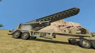 Space Engineers M1001 With Cluster Mine Missile