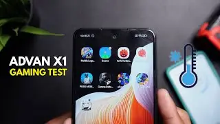 ADVAN X1 GAMING TEST RATA KANAN 🔥 PUBGM, DELTA FORCE, ML, FF, E-FOOTBALL