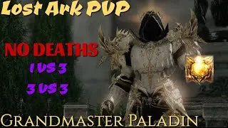 Lost Ark Paladin PVP/Deathless 1vs3 and 3vs3! NEARLY PERFECT GAMES WITH 0 DAMAGE TAKEN.
