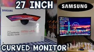 Crystal Clear Business Display: Samsung CF390 27