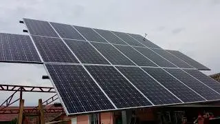 Solar Tracker fotovoltaic 4000W on grid Arad