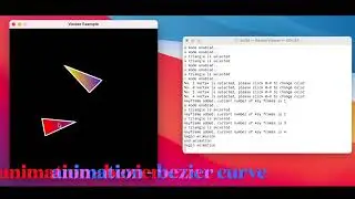 Interactive 2D editor for vector graphics