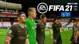 FC BARCELONA - LIVERPOOL // Final Champions League 2021 FIFA 21 Gameplay PC HDR 4K Next Gen MOD