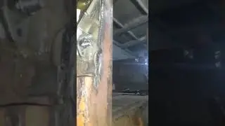 Продолжение сварных работ по кузову МАЗ 5516 колхозник