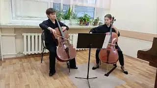 А. Мински Дуэт 1 Cello blues Грачева Анна, Кашкова Ада