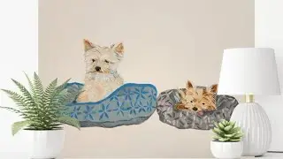 Painting process of my commissioned painting #petportrait  #artisticinspiration