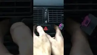 How to remove Hazard warning light switch VW Golf #shorts #vw #volkswagen #golf
