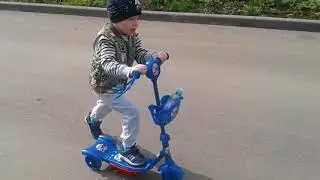 Vlog Первый выезд на самокате. Неужели будет лето)